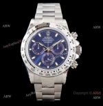 Swiss Rolex Daytona JH Factory 4130 Chronograph Watch Stainless Steel Blue Dial